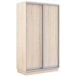 Dulap Mobildor-Lux Fox uși glisante din PAL (120x60x220H cm) Sonoma