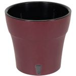 Ghiveci pentru flori Santino Dali-M (7.8L, Rosu de Cordoba/Negru)