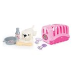Игрушка Dolu 1605 Primul meu animal de companie, caine Barbie Pink , 61477