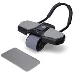 Колесо-ролик для пресса HMS KA10 Black AB Wheel For Exercising Abs Muscles