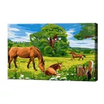 Картина по номерам Art Gallery CX3619 20x30cm Cai pe camp