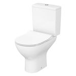 Унитаз Cersanit компакт Colour Pro Square Vortex Slim ниж. подв. горизонтальный микролифт быстросъемное DRP
