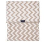 Покрывало хлопковое Womar Zaffiro (75x100 cm) бежевый зигзаг