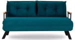 Диван Trendy Sando Verde benzina, 78x78x133cm (2 locuri)