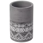 Стакан для зубных щёток Bisk 08395 Suport periute de dinti LOMO gri