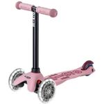 Trotinetă Micro MMD386 Trotineta 6in1 Mini Rock&Go Deluxe LED Dusty Rose