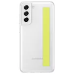 Husă pentru smartphone Samsung EF-XG990 Clear Strap Cover White
