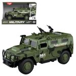 Mașină Wenyi WY861A 1:16 Vehicul blindat militar cu inerție (lumini/sunete/uși mobile)
