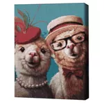 Tablou pe numere BrushMe DBS1231FC 40x50 сm (fără cutie) – Lame drăguțe, Lucia Heffernan