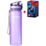Sticlă apă Aquaphor Set City digital lavender 500ml + cartus City 2buc