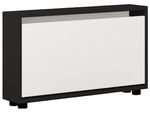 Полка для обуви Mobildor-Lux Leo Slim 50x16x47H cm Anthracite/White