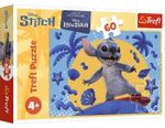 Головоломка Trefl 17407 Puzzles 60 A day with Stitch, Disney Stitch The Movie