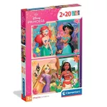 Puzzle Clementoni Puzzle 2x20 Disney Princess 2025 (24092)
