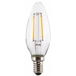 Лампочка Xavax 112822 LED Filament, E14, 806 lm Replaces 60W, Candle Bulb, warm white