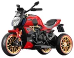 Mașină electrică pentru copii Richi (67827) Motocicleta rosie pe acumulator pentru copii(1260)