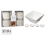 Veselă Excellent Houseware 57486 Set pentru aperitiv 6buc, 10x10x4cm, portelan