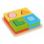 Puzzle Tooky Toy R25 /47 (72028) sorter din lemn TF862