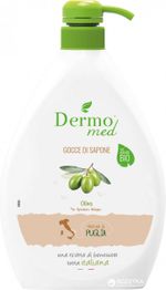 DermoMed крем мыло  с био экстрактами оливы, 600 мл
