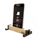 Accesoriu pentru aparat mobil Seowood SEO-2000 Suport din lemn pentru telefon-tabletă