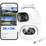 Камера наблюдения IMILAB by Xiaomi EC6 Spotlight Camera Dual 3K+3K WiFi Plug-in