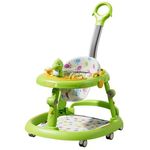 Ходунок Richi (69489) Premergator verde cu maner (JBWK518)