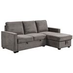 Диван Interdepo CLEO Dark Grey (угловой)