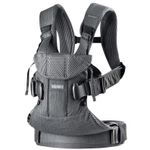 Marsupiu pentru copii BabyBjorn 098013E1 One Air Anthracite, 3D Mesh