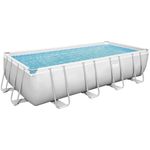 Piscină cu cadru Bestway 56465BW Power Steel 549x274x122cm, 14812L, carcas metal (pompa filtru pe cartus)