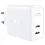 Încărcător cu fir Acefast A29, Dual port, 2 x USB-C, GaN PD50W