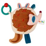 Игрушка-подвеска Akuku A0673 Hedgehog, carte educationala din pluș
