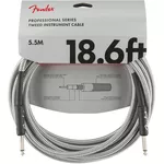 Кабель для AV Fender Prof. Cable WHITE 18,6