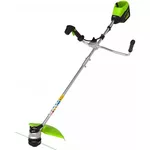 Trimmere pentru iarba Greenworks GD60BCB 2108407K2 (cu 2 acumulatori)