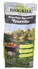 Товар для пикника Bio Grill GM24012 carbune brichetat Briquette 2kg
