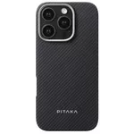 Чехол для смартфона Pitaka Ultra-Slim Case for iPhone 16 Pro max Black/Grey (KI1601PMA)