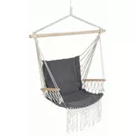 Hamac Axentia 135252 gri (include perna detașabilă)