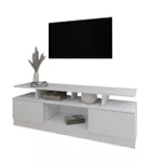 Comodă TV Smartex (16522) Т9 160cm TV Alb