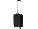 Valiza-troller 35l 50X34X20cm, neagra, plastic