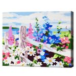 Tablou pe numere Art Gallery CX3936 20x30cm Gard inflorit