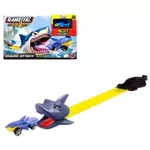 Mașină HTI 1405030 Lansator Atacul bestiilor Teamsterz cu mașinuță, în as.