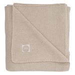 Lenjerie de pat pentru copii Jollein 516-511-65360 Paturica Basic Knit Nougat, 75x100cm
