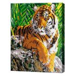 Картина по номерам Art Gallery CX4267 20x30cm Tigru in jungla