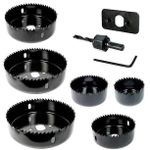 Набор головок, бит, насадок S&R 216903007 Набор кернеров Meister 51, 57, 67, 76, 88, 102 мм