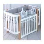 Детское постельное белье Veres 216.28 love is, grey (6ед.)