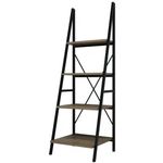 Raft de birou Trendy Passi Nuc, Negru (GTR000516)