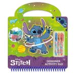 Set de creație Totum 700093 Stitch Set cu șabloane, autocolante, foi de joc, pixuri gel, 61879