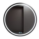 Oglindă baie Bayro Elipso круглое 800x800 LED touch c подогревом