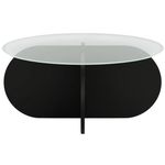 Măsuţă cafea Trendy Bubble, Negru