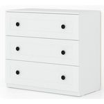 Comodă Fabrik Home Mezzo (1000x900x500) Белый ясень