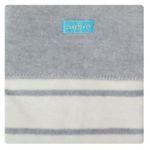 Комплект подушек и одеял Zaffiro WZ 75х100 Полосы белый/серый