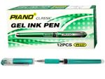 Ручка гелевая PT-117 0.5mm, зеленая (1/12)